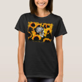 Sonnenblumen und Blumen mit originaler Sonnenblume T-Shirt (Vorderseite)