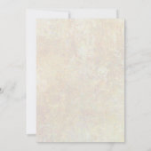 Sonnenblumen und Brautparty Einladung (Rückseite)