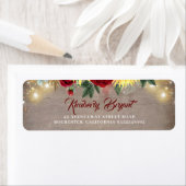 Sonnenblumen und Burgunder Rote Rosen Rustikaler F (Insitu)