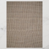 Sonnenblumen und Burlap, Floristrische Werbung Flyer (Hinten)