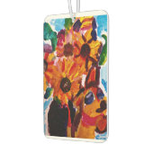 Sonnenblumen und Chihuahua Autolufterfrischer (Links)