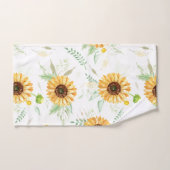 Sonnenblumen und Daisy-Bouquets Badhandtuch Set (Handtuch)