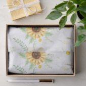 Sonnenblumen und Daisy-Bouquets Seidenpapier (Geschenk)