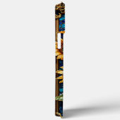 Sonnenblumen und dekorative Rahmen Case-Mate iPhone Hülle (Rückseite / Rechts)