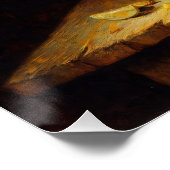 Sonnenblumen und Fruchtsaftgemälde Poster (Ecke)