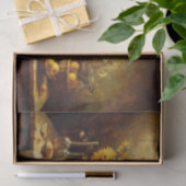 Sonnenblumen und Fruchtsaftgemälde Seidenpapier (Geschenk)