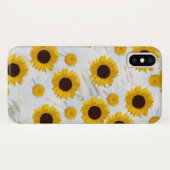 Sonnenblumen und Gänseblumen - Fall B Case-Mate iP iPhone Hülle (Rückseite (Horizontal))
