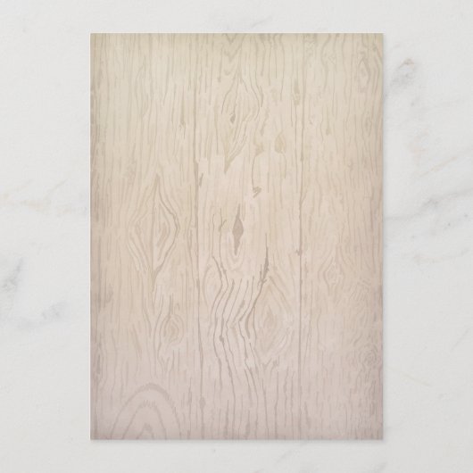 Sonnenblumen und Gipskraut Rustikale Informationen Begleitkarte (Rückseite)