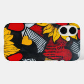 Sonnenblumen und Herz Case-Mate iPhone Hülle (Rückseite (Horizontal))