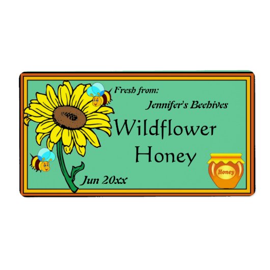 Sonnenblumen und Honey Pot (Vorne)