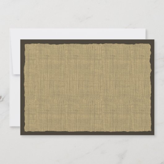 Sonnenblumen und Hufeisen GRILLEN Hochzeitsempfang Einladung (Rückseite)