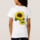 SONNENBLUMEN UND HYDRANGEAS ~ Shirt (Rückseite)