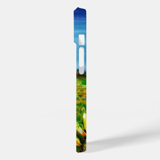 SONNENBLUMEN UND LÄNDER IN DER Toskana Case-Mate iPhone Hülle (Rückseite / Links)