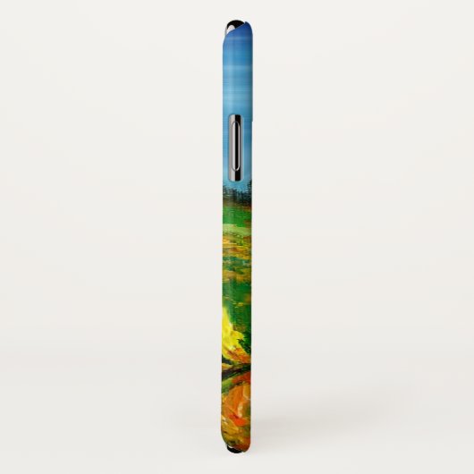 SONNENBLUMEN UND LÄNDER IN DER Toskana Case-Mate iPhone Hülle (Hinten/Rechts)