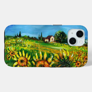 SONNENBLUMEN UND LÄNDER IN DER Toskana Case-Mate iPhone Hülle