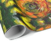 SONNENBLUMEN UND LÄNDER IN DER Toskana Geschenkpapier (Rolleneckpunkt)