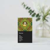 SONNENBLUMEN UND LANDSCHAFT IN DER Toskana, Monogr Visitenkarte (Stehend Vorderseite)