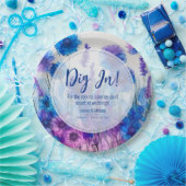 💍 Sonnenblumen und Lavender Elegance Pappteller (Party)