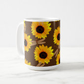 Sonnenblumen und Libellen, Kaffeetasse (Vorderseite Links)