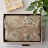 Sonnenblumen und Libellen, Reihe Design 8 Seidenpapier (Geschenk)