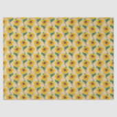 Sonnenblumen und Libellen Serie Design 10 Seidenpapier (Vorderseite)