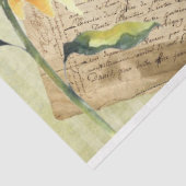 Sonnenblumen und Libellen Serie Design 3 Seidenpapier (Ausschnitt)