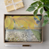 Sonnenblumen und Libellen Serie Design 5 Seidenpapier (Geschenk)