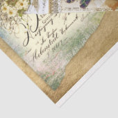 Sonnenblumen und Libellen Serie Design 5 Seidenpapier (Ausschnitt)