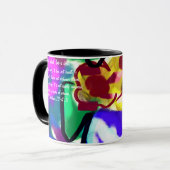 Sonnenblumen und Lieben Tasse (Vorderseite Links)