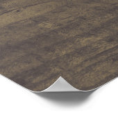 Sonnenblumen und Lila Rose Hochzeit im Herbst Empf Poster (Ecke)