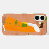 Sonnenblumen und Mädchen Case-Mate iPhone Hülle (Rückseite (Horizontal))