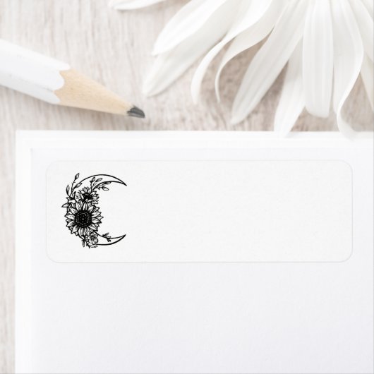 Sonnenblumen und Mond (Insitu)