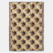 Sonnenblumen und Ranunculus Decke (Vorderseite Vertikal)