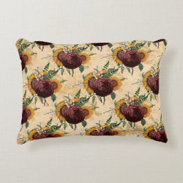 Sonnenblumen und Ranunculus Dekokissen