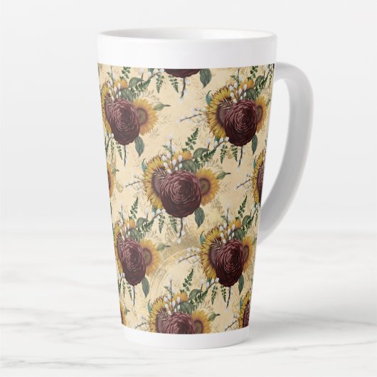 Sonnenblumen und Ranunculus Milchtasse (Rechte Ecke)