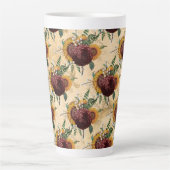 Sonnenblumen und Ranunculus Milchtasse (Vorderseite)