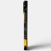 Sonnenblumen und Regentropfen Case-Mate iPhone Hülle (Rückseite / Links)