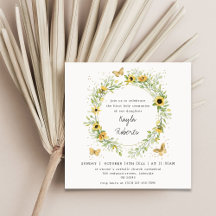 Sonnenblumen und Schmetterlinge Erste Heilige Komm