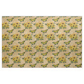 Sonnenblumen und Schmetterlinge Stoff (Fat Quarter (45,7 x 55,9 cm))