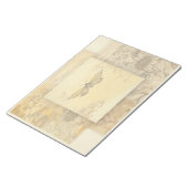 Sonnenblumen und Schmetterlingspferde - Kunstsamml Notizblock (angewinkelt)