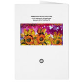 SONNENBLUMEN UND SCHWARZE ROOSTER (Hinten)