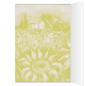 SONNENBLUMEN UND SCHWARZE ROOSTER (Innen (Links))