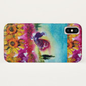 SONNENBLUMEN UND SCHWARZE ROOSTER Case-Mate iPhone HÜLLE (Rückseite (Horizontal))