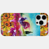 SONNENBLUMEN UND SCHWARZE ROOSTER Case-Mate iPhone HÜLLE (Rückseite (Horizontal))