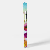 SONNENBLUMEN UND SCHWARZE ROOSTER Case-Mate iPhone HÜLLE (Rückseite / Links)