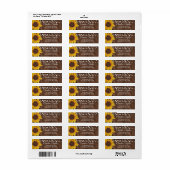 Sonnenblumen und String-Lights-Brautparty (Vorne)