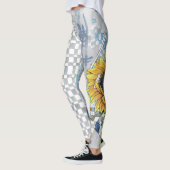 Sonnenblumen und Träume Karos Leggings (Links)