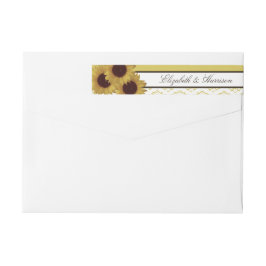 Sonnenblumen und Vintage Hochzeit