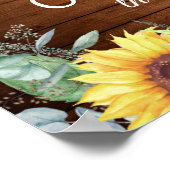 Sonnenblumen Unsere Liebe Story Timeline Wedding S Poster (Ecke)