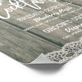 Sonnenblumen Unterschrift Cocktail Drink Menü Poster (Ecke)